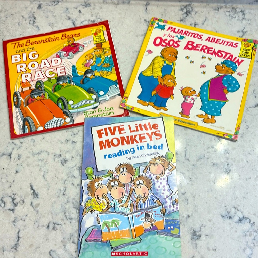 3 children’s books